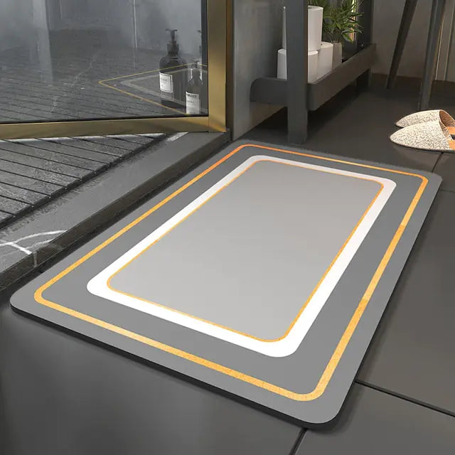 Ultra Absorbent Non-Slip Diatomite Bath Mat