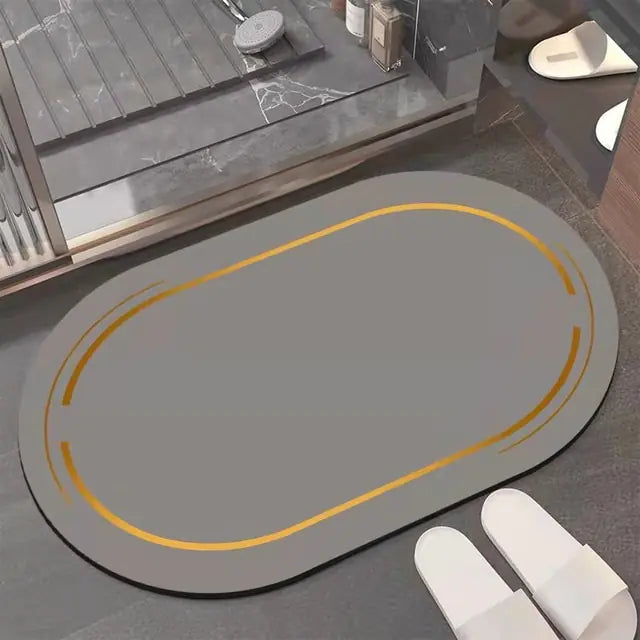Ultra Absorbent Non-Slip Diatomite Bath Mat