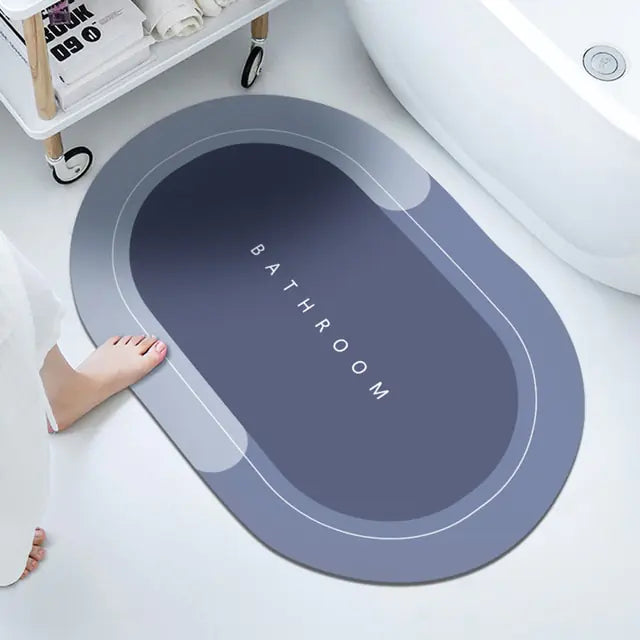 Ultra Absorbent Non-Slip Diatomite Bath Mat