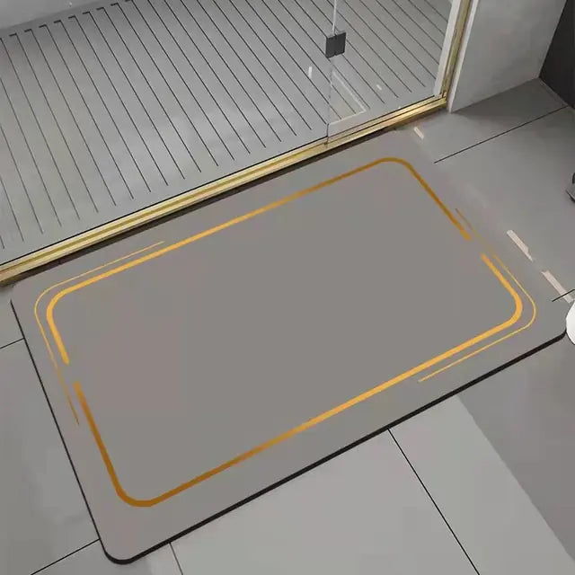 Ultra Absorbent Non-Slip Diatomite Bath Mat