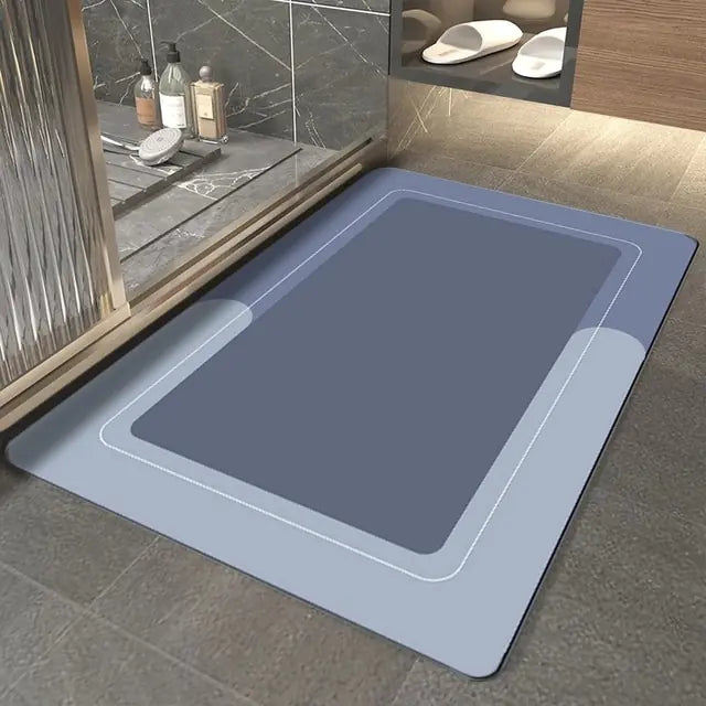 Ultra Absorbent Non-Slip Diatomite Bath Mat