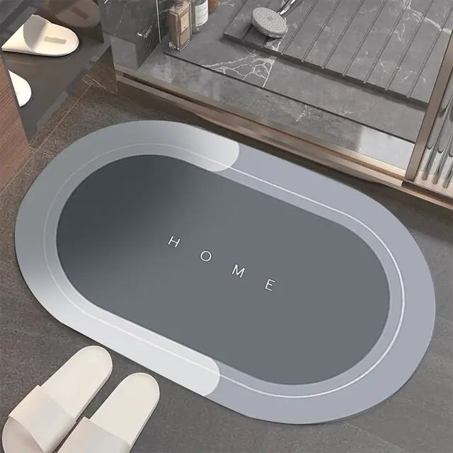 Ultra Absorbent Non-Slip Diatomite Bath Mat