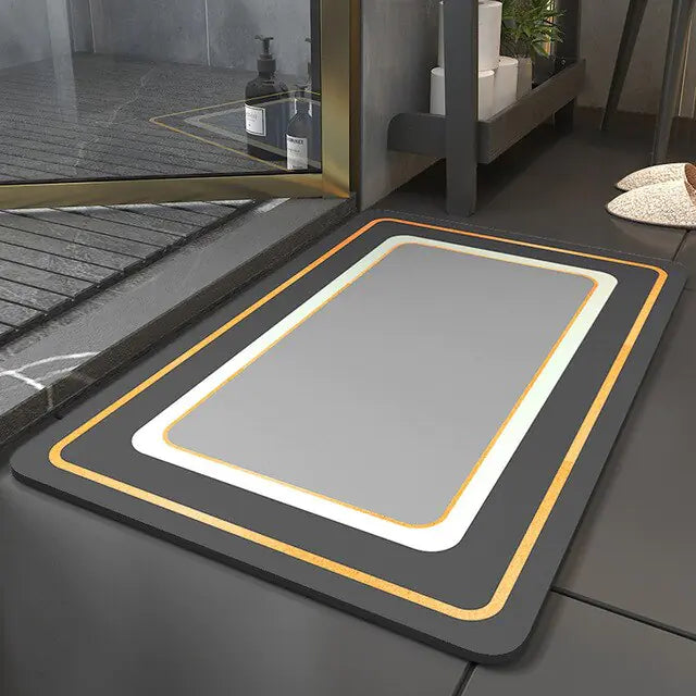 Ultra Absorbent Non-Slip Diatomite Bath Mat