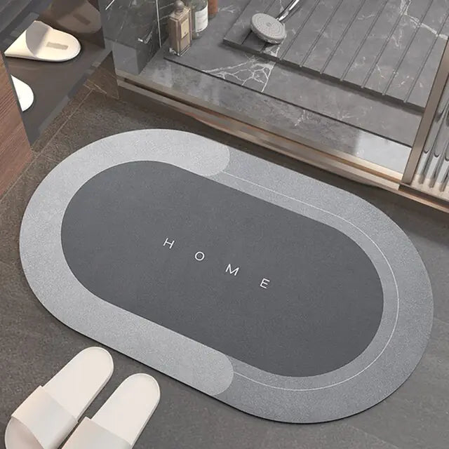 Ultra Absorbent Non-Slip Diatomite Bath Mat
