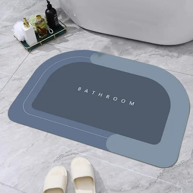 Ultra Absorbent Non-Slip Diatomite Bath Mat