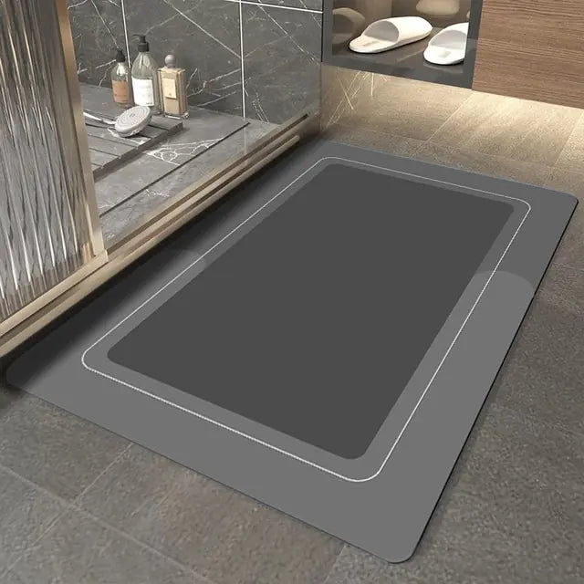 Ultra Absorbent Non-Slip Diatomite Bath Mat